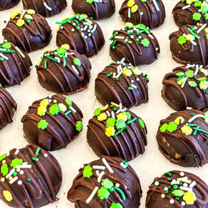 Baklava Crumbles Chocolate Bombs